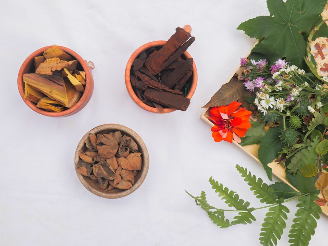 Skincare ingredients and natural creams
